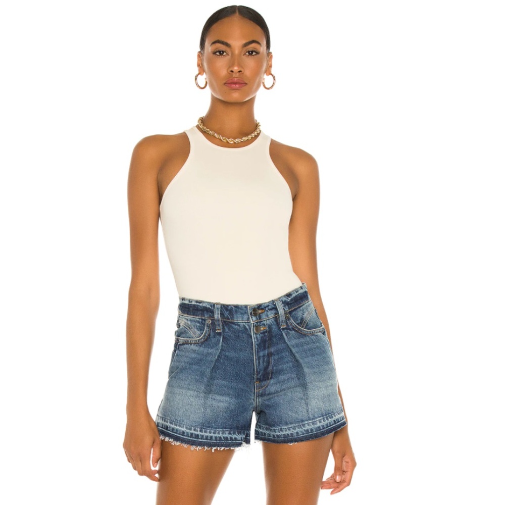 All Saints Cream Bodysuit